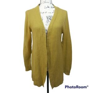 Marled Reunited Clothing Mustard Yellow Cardigan M
